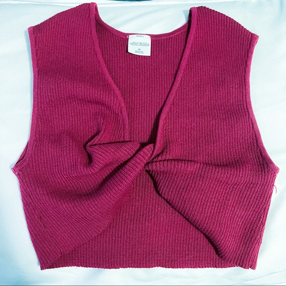 Super Knit Crop Top